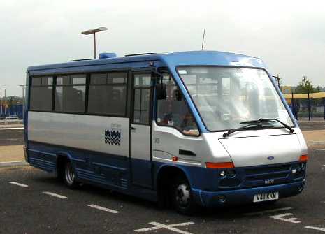 East Sussex Ford Iveco 49E10 Mellor minbus EX305